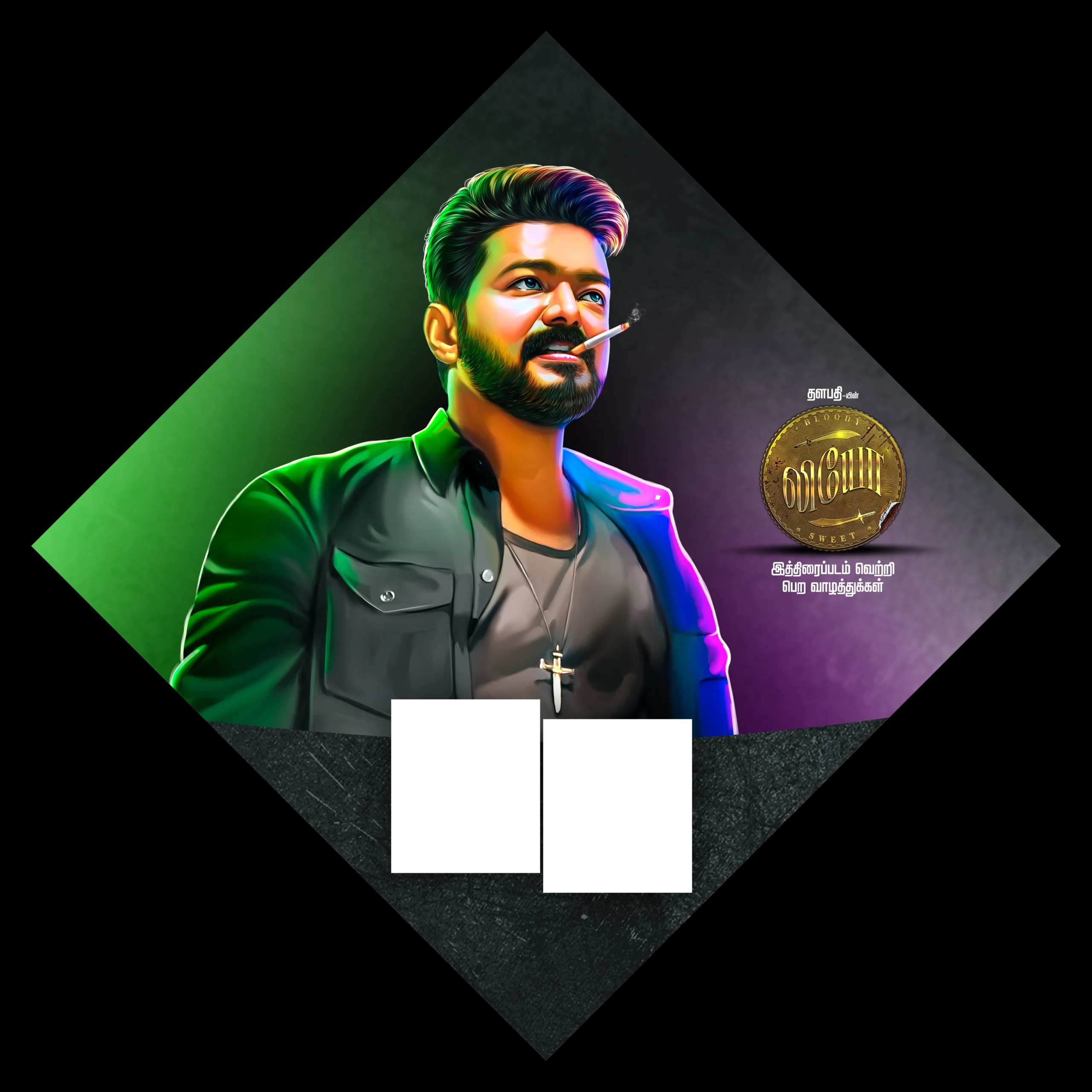 TVK Vijay Flex Banner Design Psd File Free Download