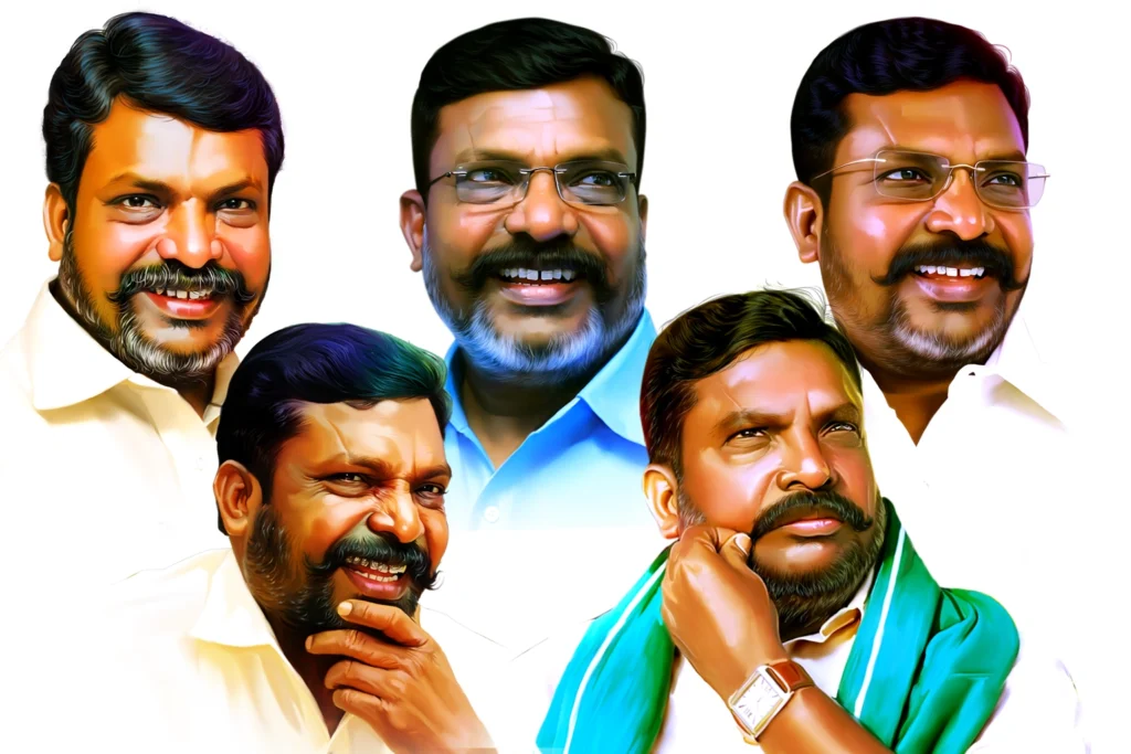 VCK Thirumavalavan PNG free download kumarannetwork