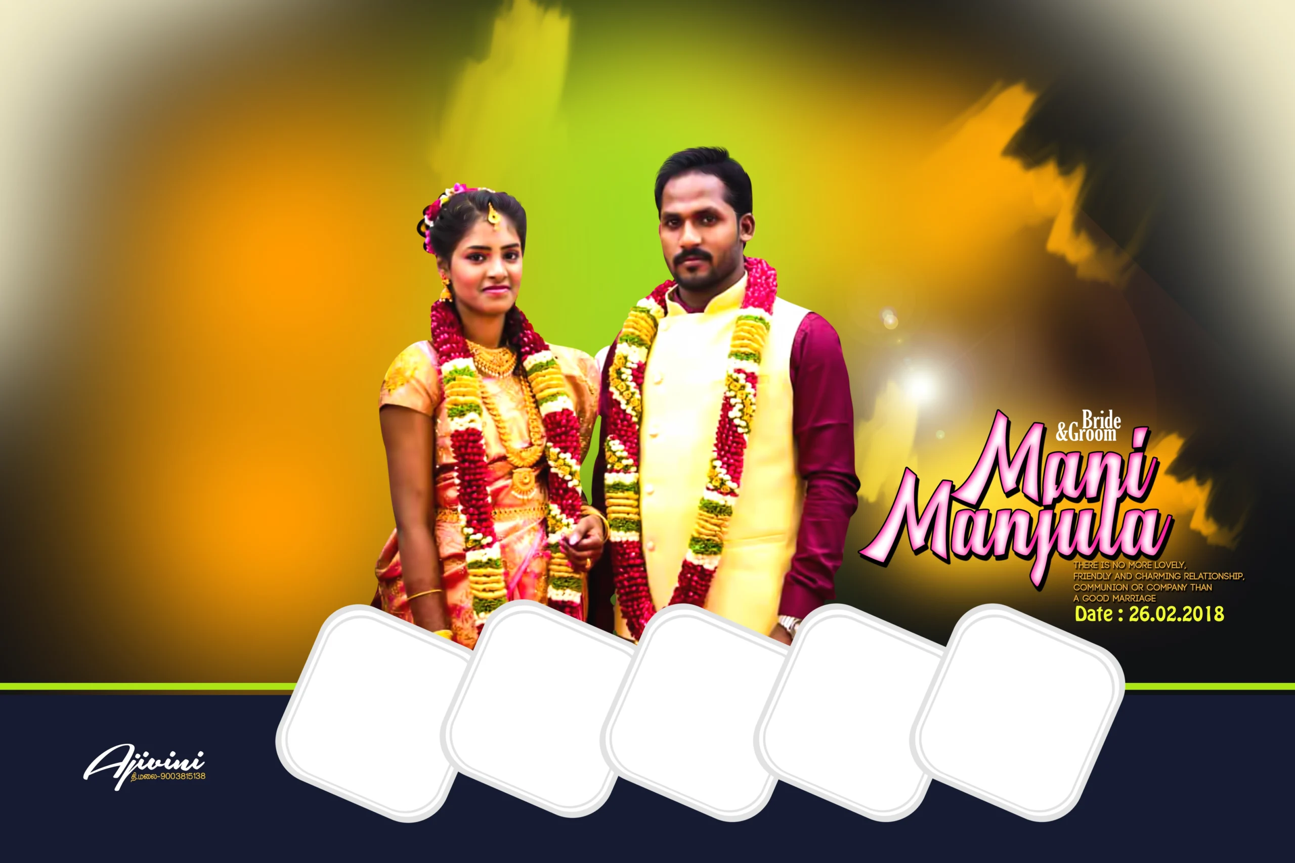 free download marriage banner psd design